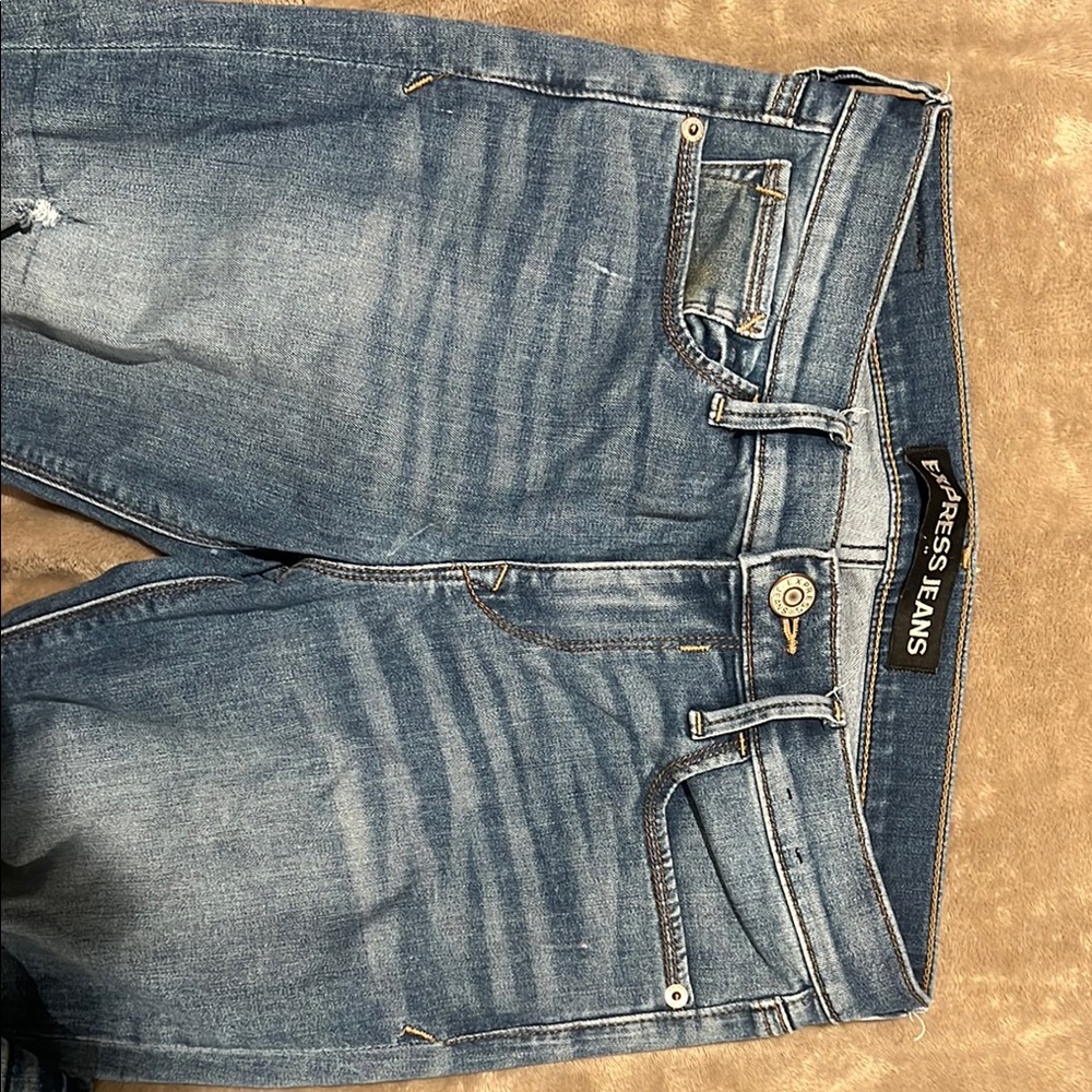 Express Jeans Blue Denim